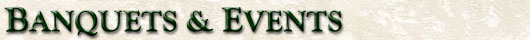 Banquets & Events